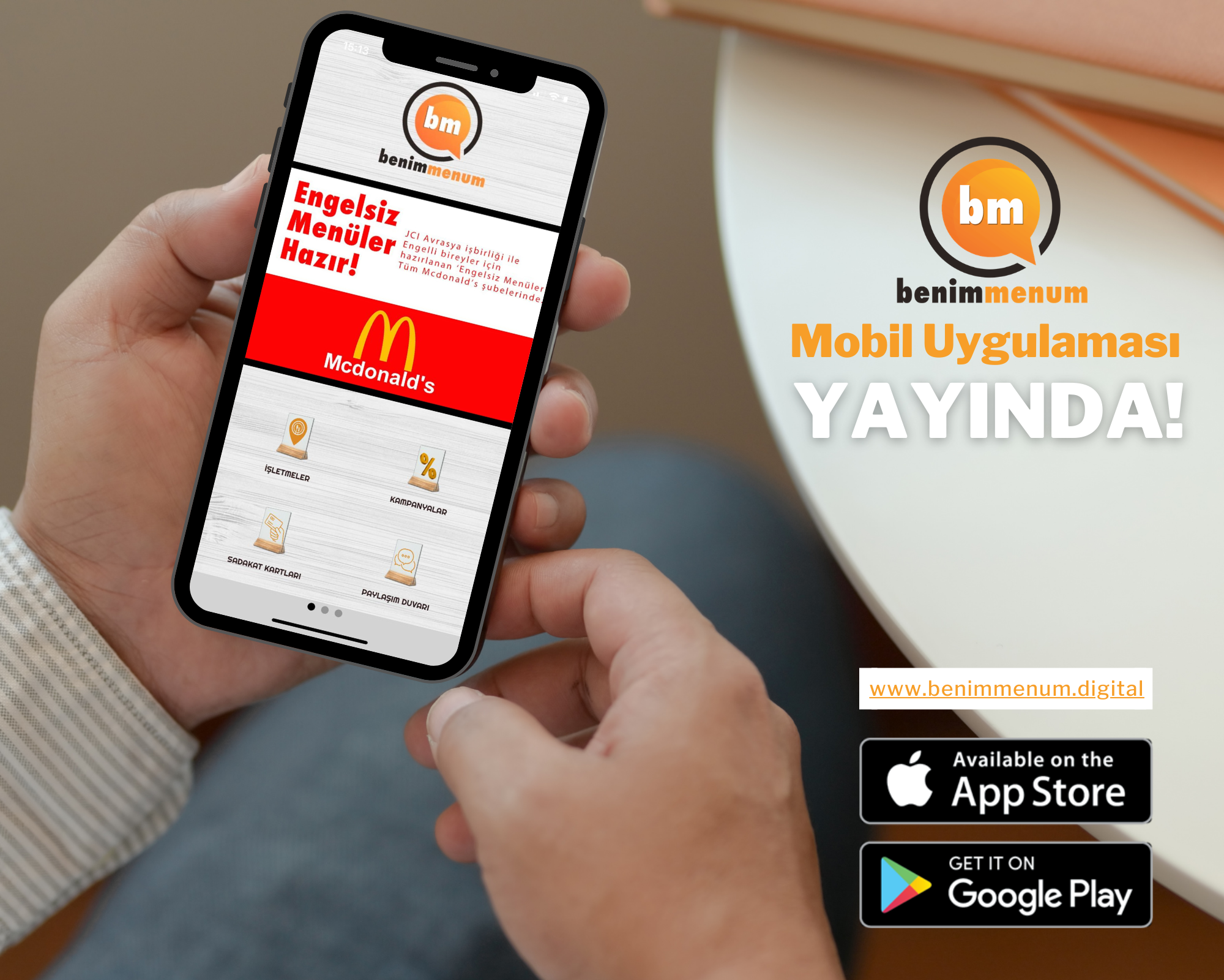 Benimmenum Mobil Uygulaması Yayında!